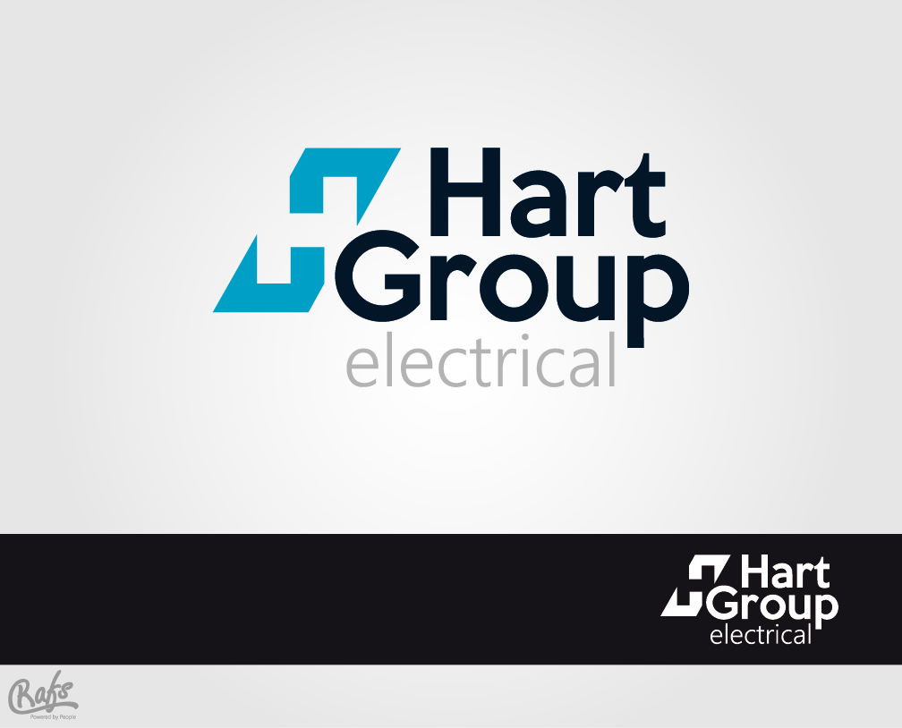 Logo Design by Rafs for Hart Group Electrical | Design #10295715