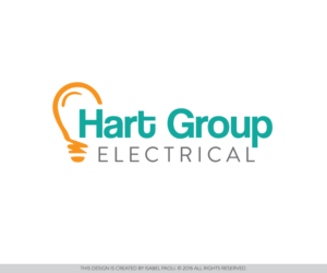 Logo Design by isabel.paoli for Hart Group Electrical | Design: #10258157