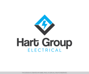 Diseño de Logo por isabel.paoli para Hart Group Electrical | Diseño: #10258159