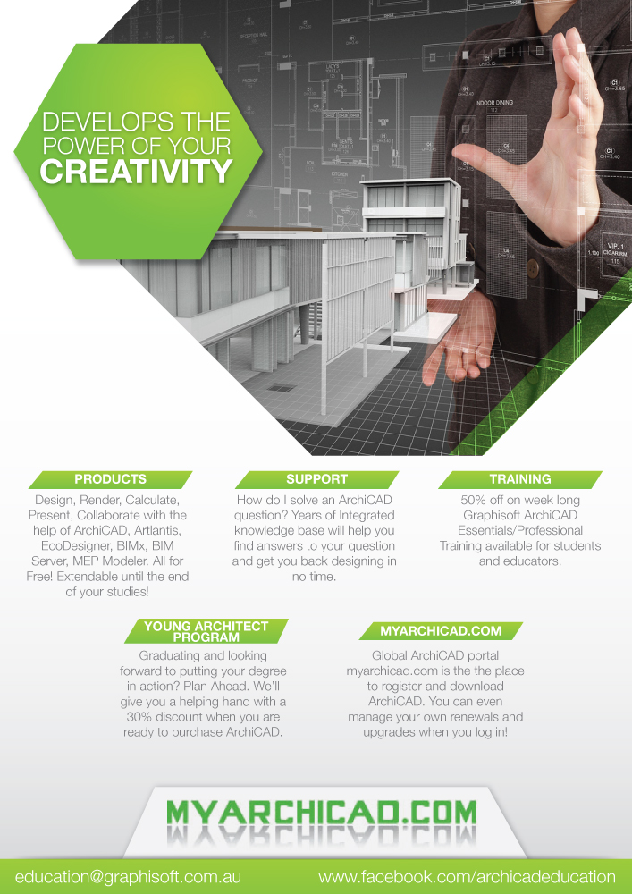 Poster Design by JCR for Graphisoft Australia | Design #2256234