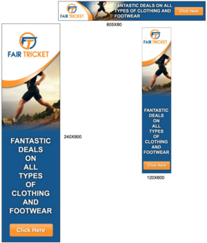 Banner-Design von DesignXyz für fairtricket ltd | Design: #10220727