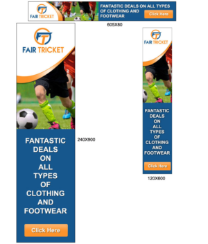 Banner-Design von DesignXyz für fairtricket ltd | Design: #10232847