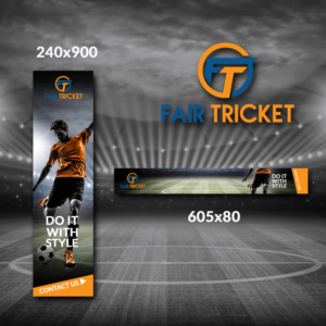 Banner-Design von sandana für fairtricket ltd | Design #10221211