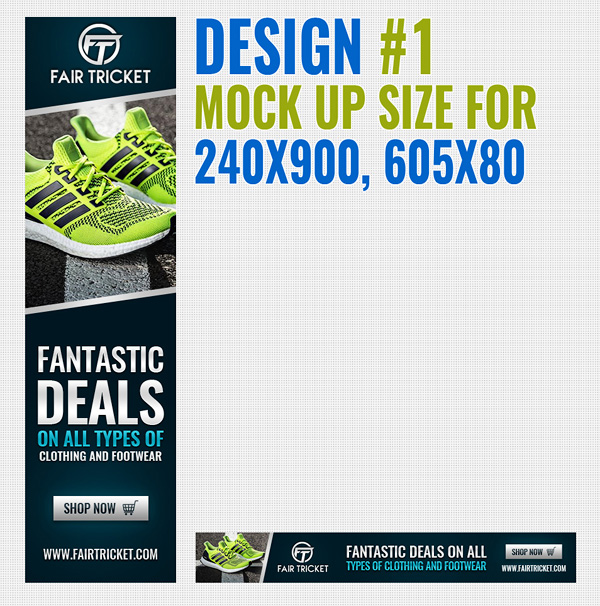 Banner-Design von JustACreative1 für fairtricket ltd | Design #10210652