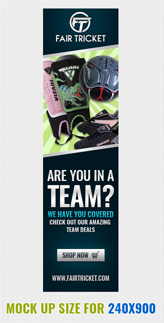 Banner Ad Design by JustACreative1 for fairtricket ltd | Design #10213072