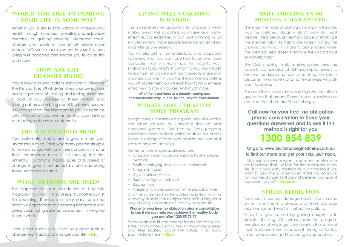 Diseño de Brochure por Dyal Design para este proyecto | Diseño #467192