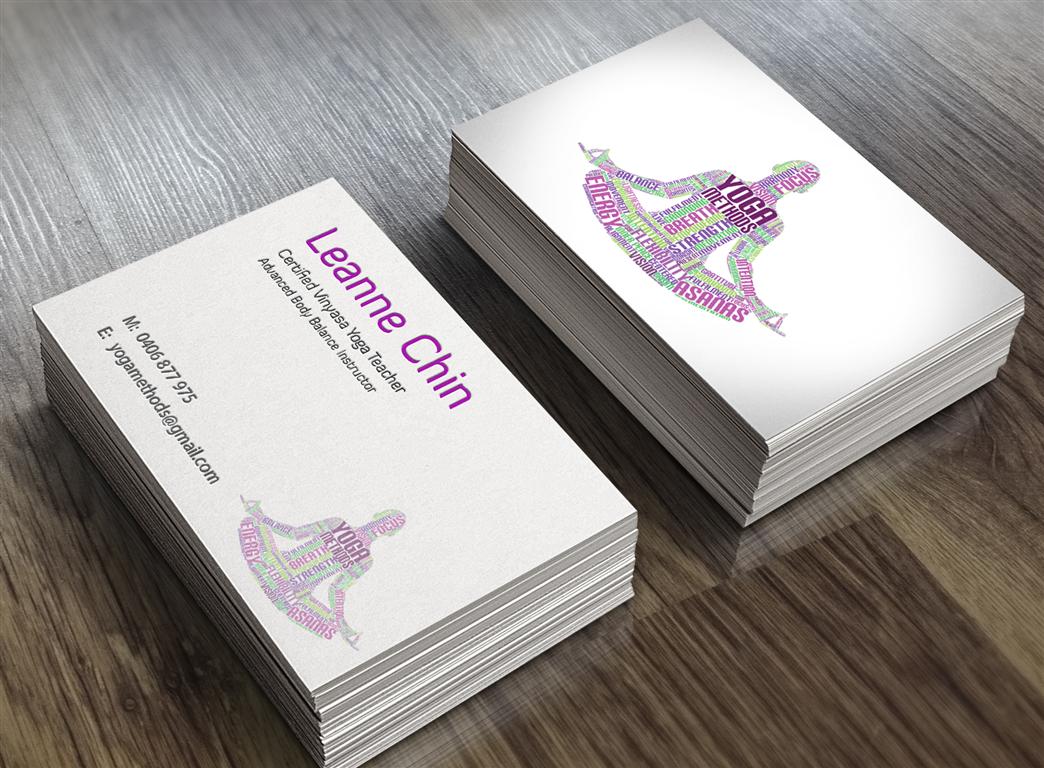 Business Card Design by Kreative Krow for Yoga Methods | Design #2168642