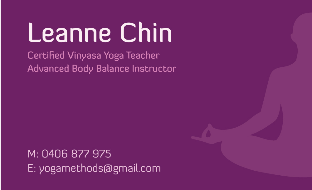 Business Card Design by Kreative Krow for Yoga Methods | Design #2181656