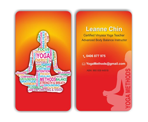 Business Card Design by IneseRo for Yoga Methods | Design: #2164485