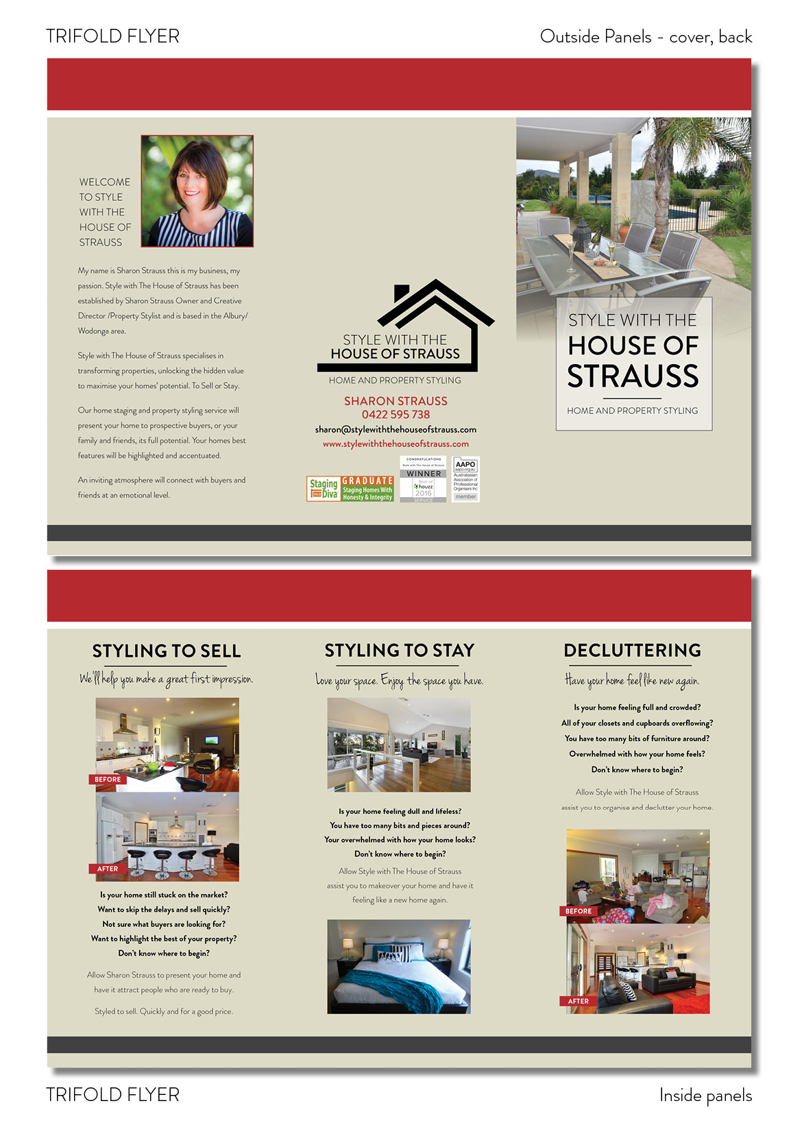 Flyer Design by Kelalo for Style with The House of Strauss | Design #10199843