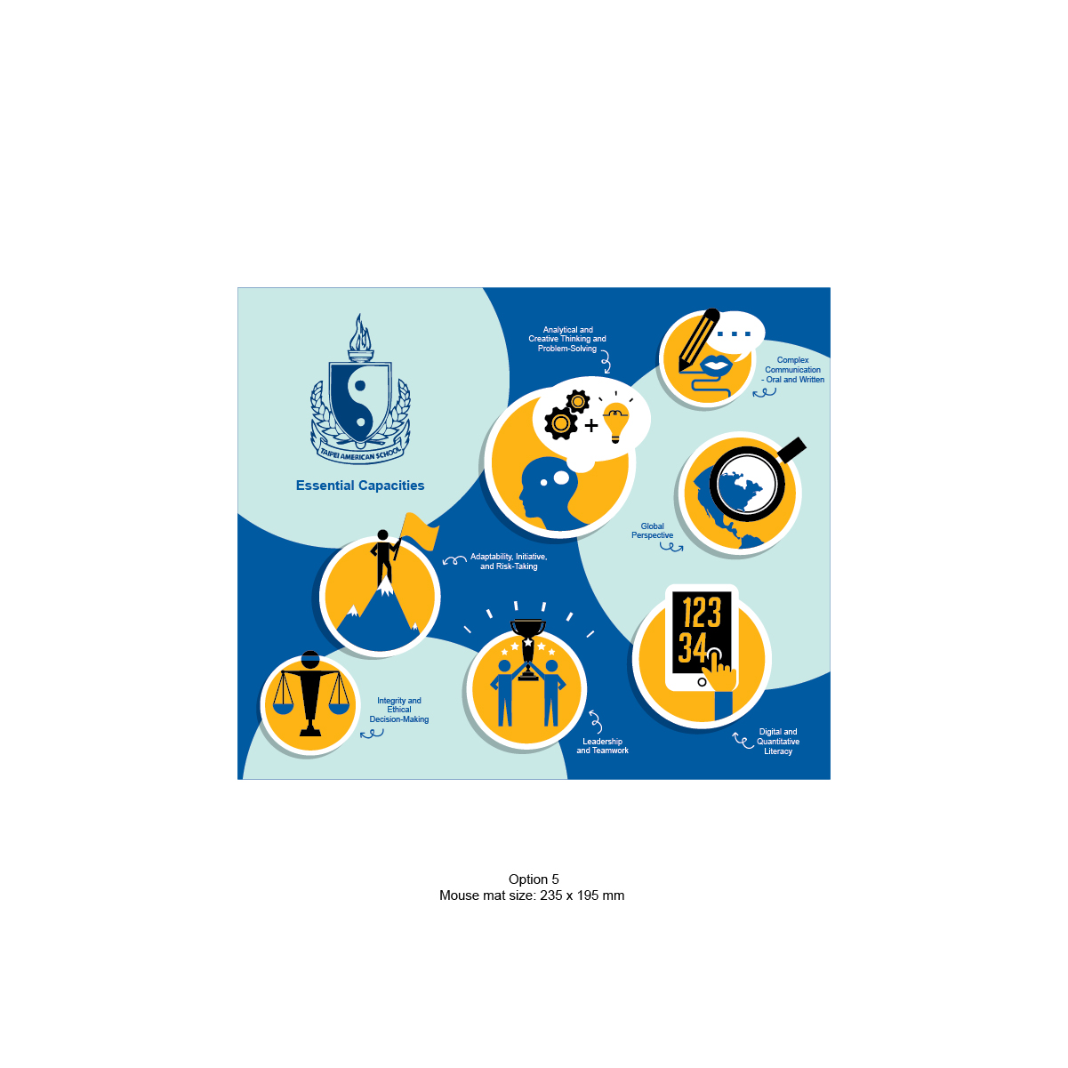 Diseño Gráfico por Jillyn para Taipei American School | Diseño #10335785