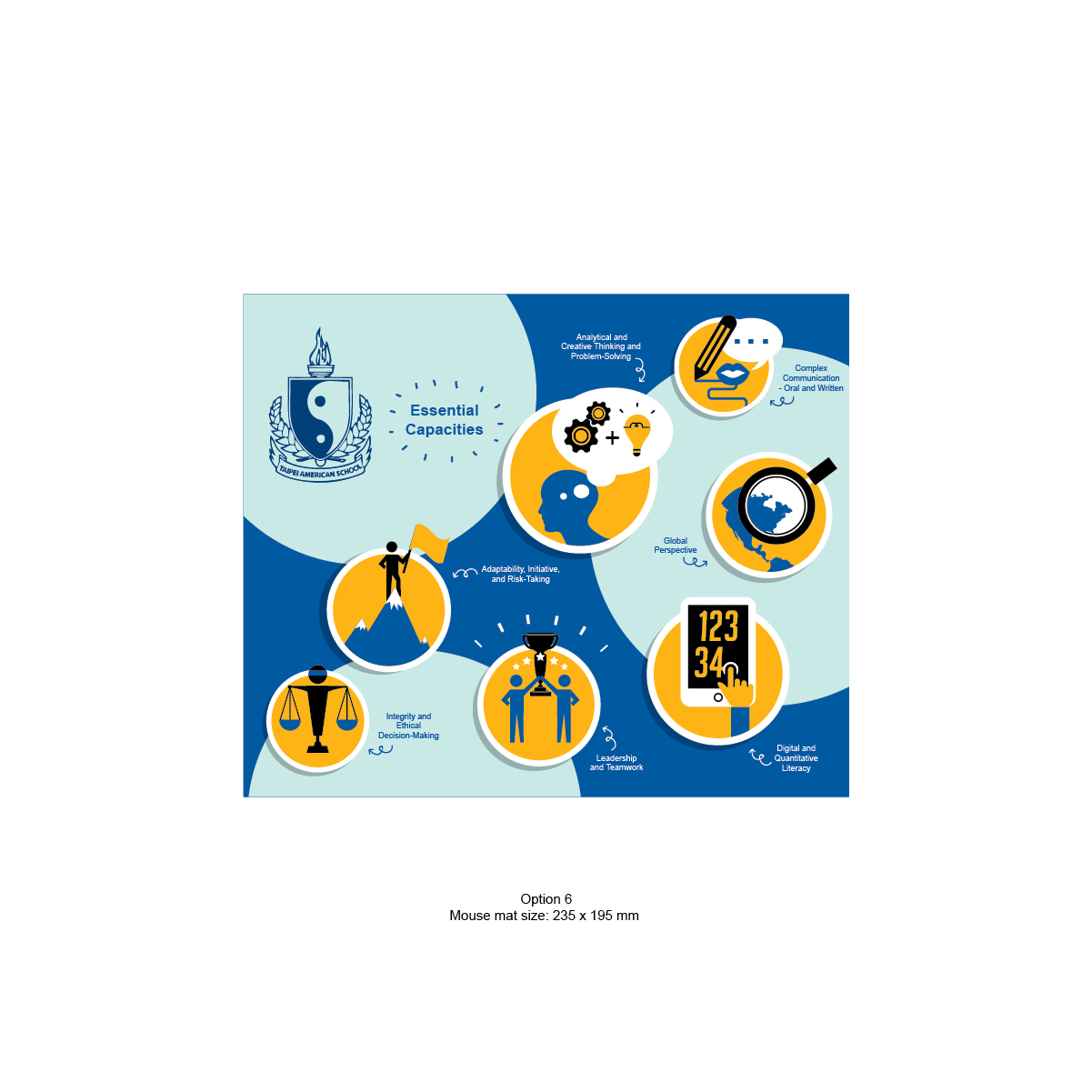 Diseño Gráfico por Jillyn para Taipei American School | Diseño #10335786