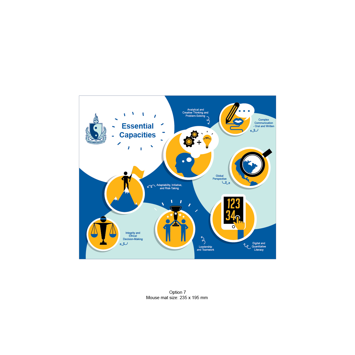 elegant playful seeking graphic design for taipei american taipei american school