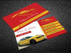 Business Card Design by Riyad for Off the Line Detailing | Design #10292316