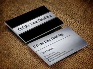 Business Card Design by Lanka Ama for Off the Line Detailing | Design: #10216677