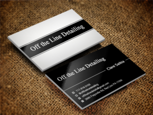 Business Card Design by Lanka Ama for Off the Line Detailing | Design: #10216682