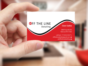 Business Card Design by Creations Box 2015 for Off the Line Detailing | Design: #10249895