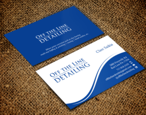 Emerging automotive detailing business | Diseño de Tarjeta de Presentación por chandrayaan.creative