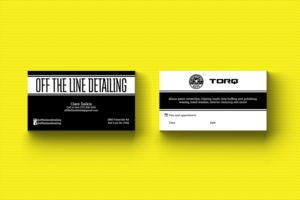 Business Card Design by HD Design Works for Off the Line Detailing | Design: #10284059