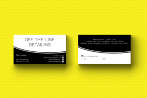 Business Card Design by HD Design Works for Off the Line Detailing | Design: #10284438