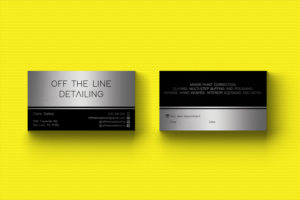 Business Card Design by HD Design Works for Off the Line Detailing | Design: #10284839