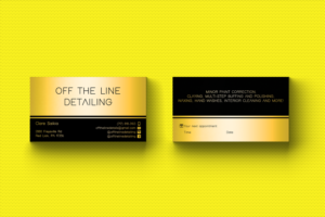 Business Card Design by HD Design Works for Off the Line Detailing | Design: #10284841