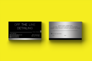 Business Card Design by HD Design Works for Off the Line Detailing | Design: #10284851