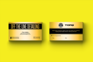 Business Card Design by HD Design Works for Off the Line Detailing | Design: #10285272