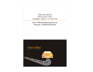 Business Card Design by ihossain14091992 for Off the Line Detailing | Design: #10221892