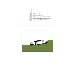 Business Card Design by ihossain14091992 for Off the Line Detailing | Design: #10221893