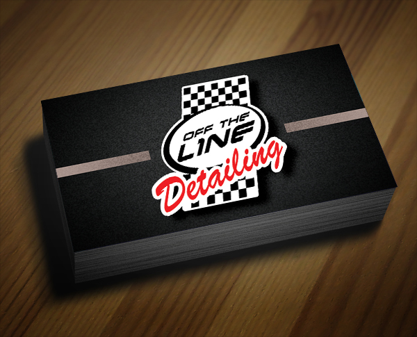 Business Card Design by th.evensen for Off the Line Detailing | Design #10224766