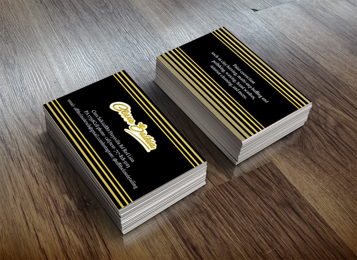 professional upmarket automotive business card design for off the automotive business cards