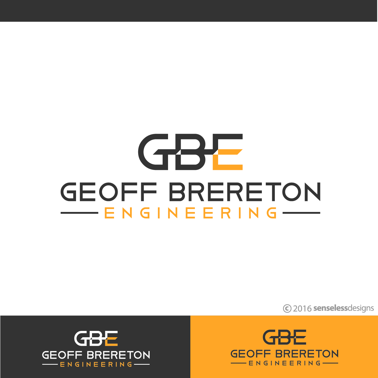 Design de Papeterie par Senseless pour GBE | Design #10200080