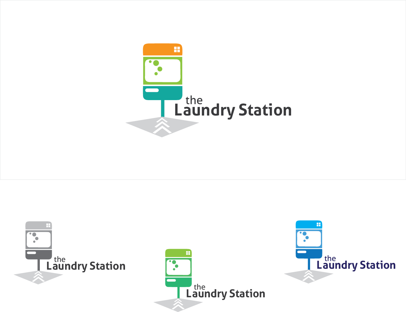 Logo Design by Agnes Bak for The Laundry Station | Design #2178764