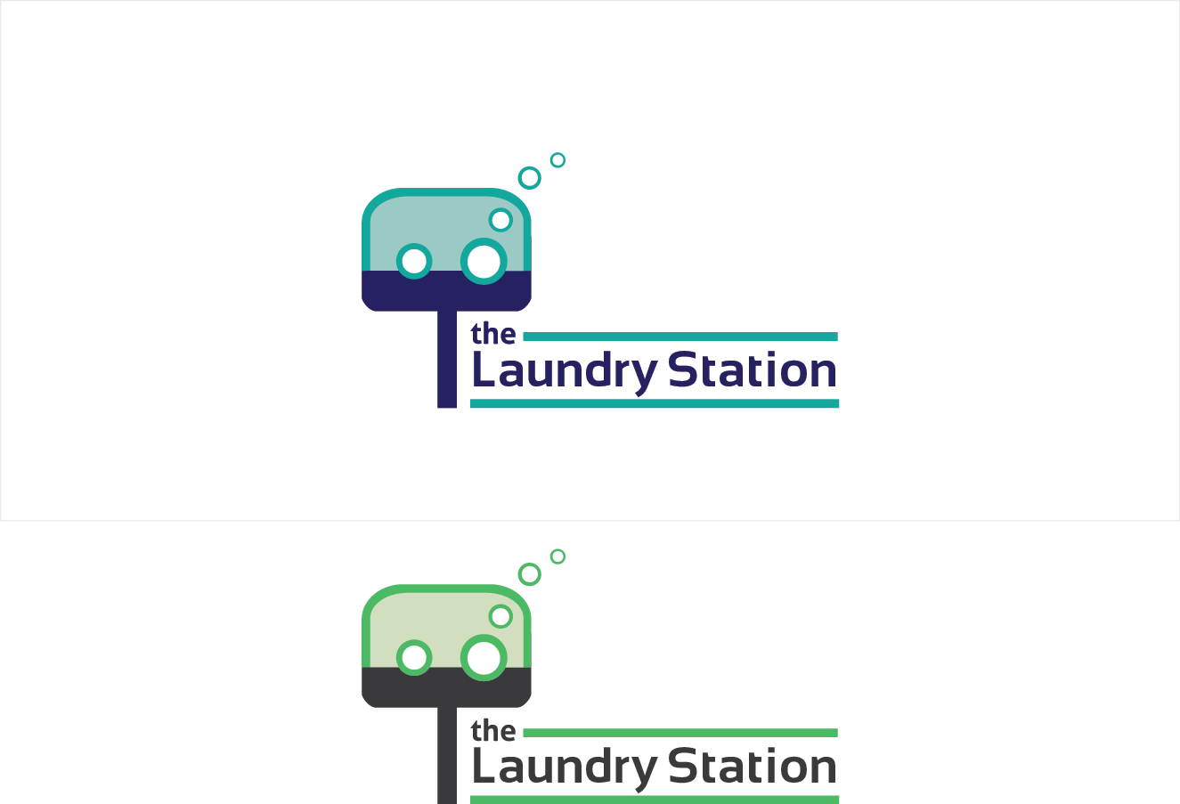 Logo Design by Agnes Bak for The Laundry Station | Design #2179142