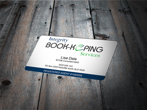Integrity Book-keeping Services | Business Card Design by MT