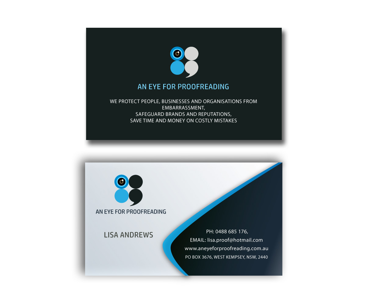 Business Card Design by Andrew1965 for this project | Design #2163633