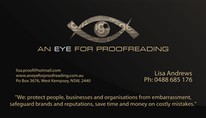 Business Card Design by Kelstar