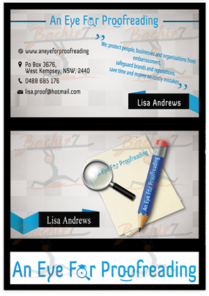 Diseño de Tarjeta de Presentación por bachir7 para este proyecto | Diseño: #2174878