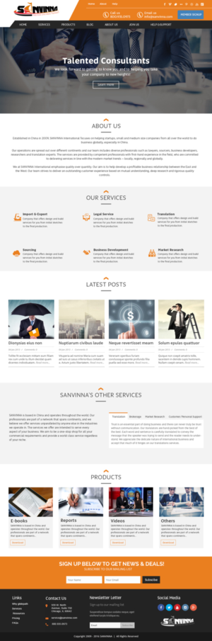 Wordpress Design by webxvision
