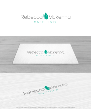 Logo-Design von Daniel Caso Design für Rebecca McKenna Nutrition | Design: #10205571
