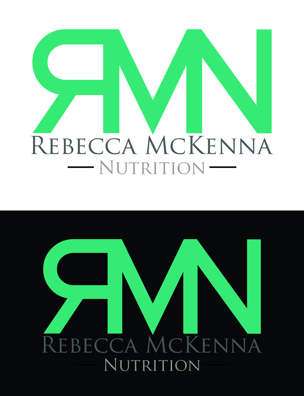 Diseño de Logo por warisdawach para Rebecca McKenna Nutrition | Diseño #10218991