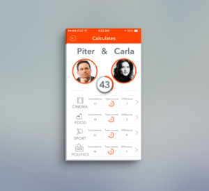 Designing the score views for a social gaming app | App Design by Kero