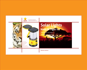 Solar lighting products series needs packaging design | Design Emballage par briliana