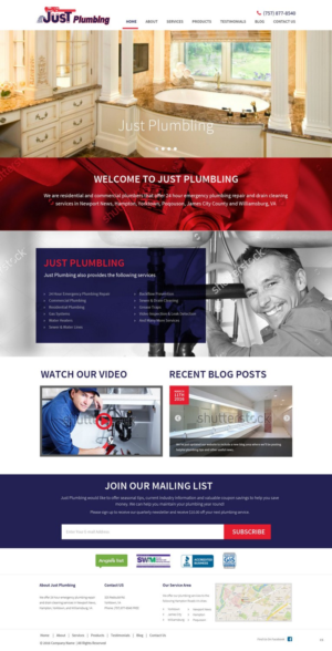 Web Design by pb for this project | Design: #10234488