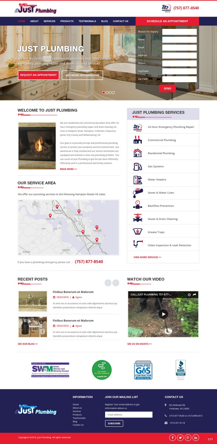 Web Design by pb for this project | Design #10248028