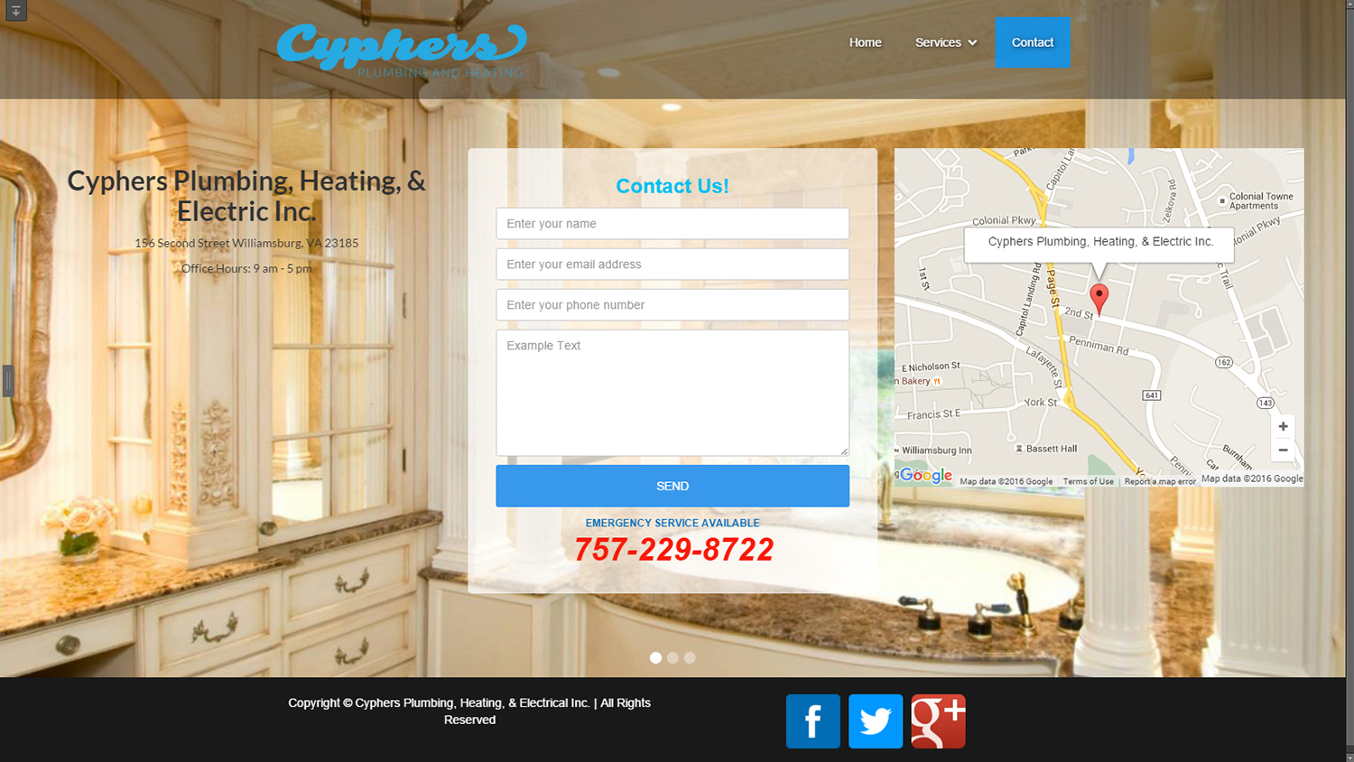 Web Design by insert name here for this project | Design #10232120