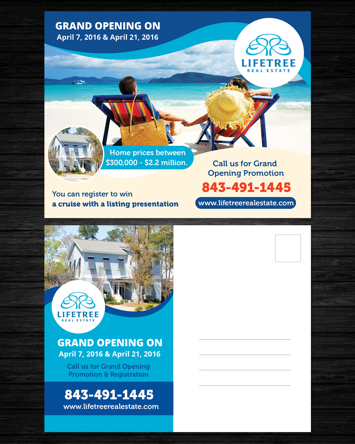 Design de Carte Postale par CreativeTrick pour LifeTree Real Estate | Design #10244310