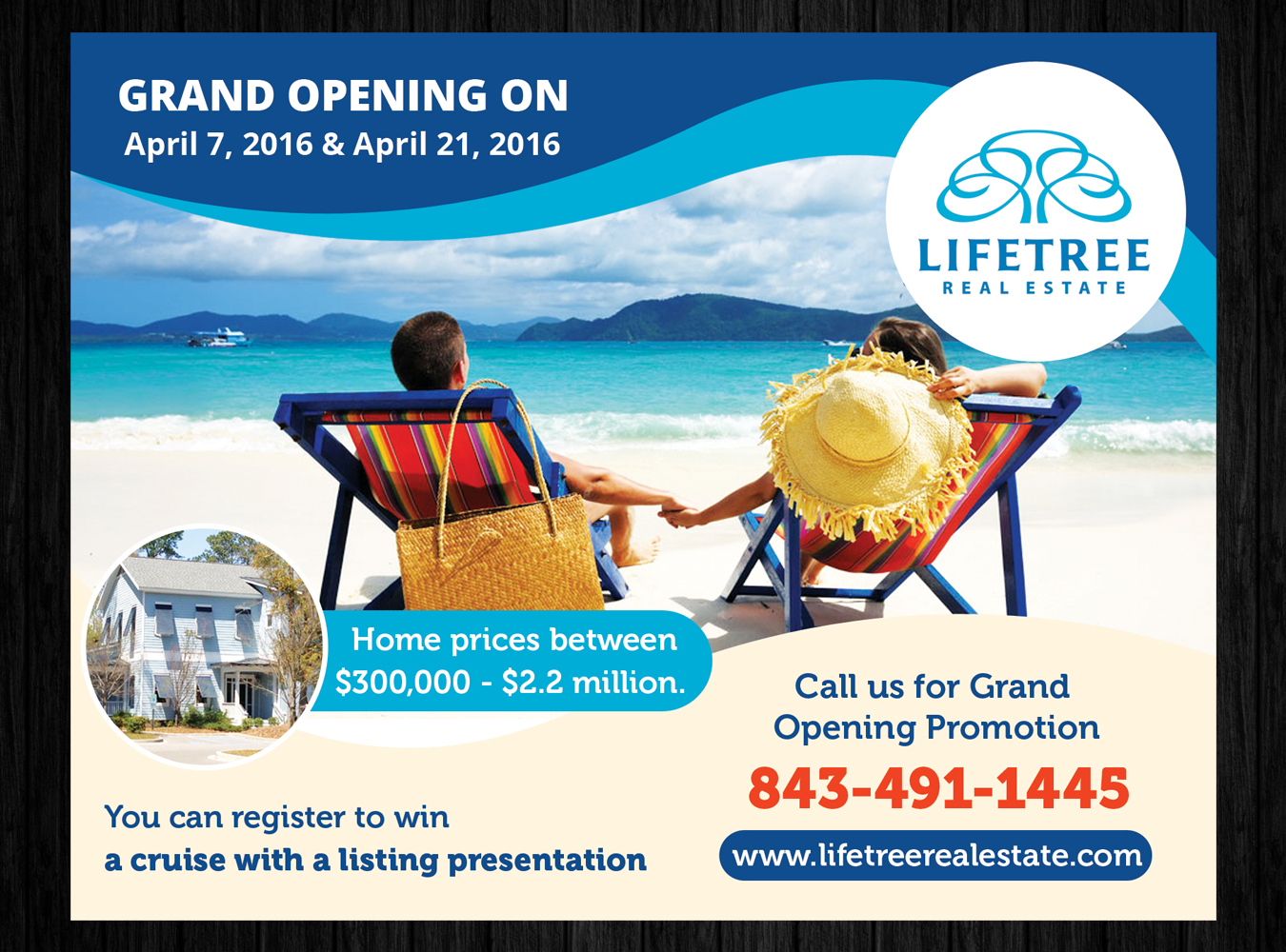 Postcard Design by CreativeTrick for LifeTree Real Estate | Design #10244321