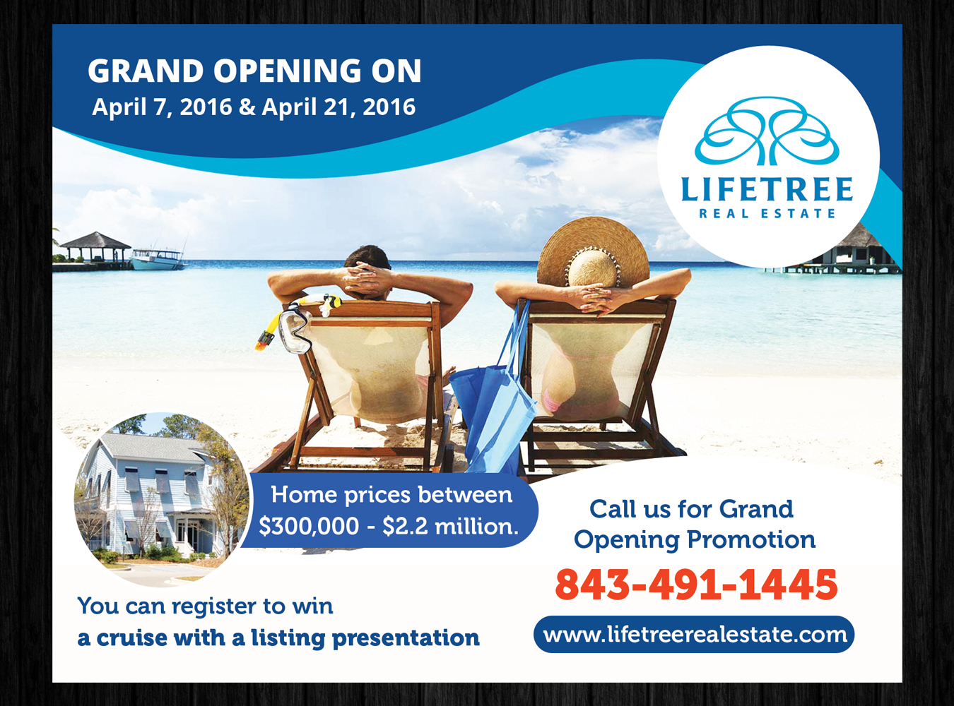 Design de Carte Postale par CreativeTrick pour LifeTree Real Estate | Design #10244328